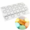 Tapete de silicone para massa aomily, forro e molde para massa, 40x30cm para 44 olheiras