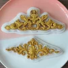 Molde clássico do bolo do laço do vintage, ferramenta do cozimento da cozinha do silicone, partido do Natal