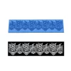 Aomily-molde de renda para bolo, flores bonitas de silicone para casamento, mousses, artesanato e confeitaria - Image 5